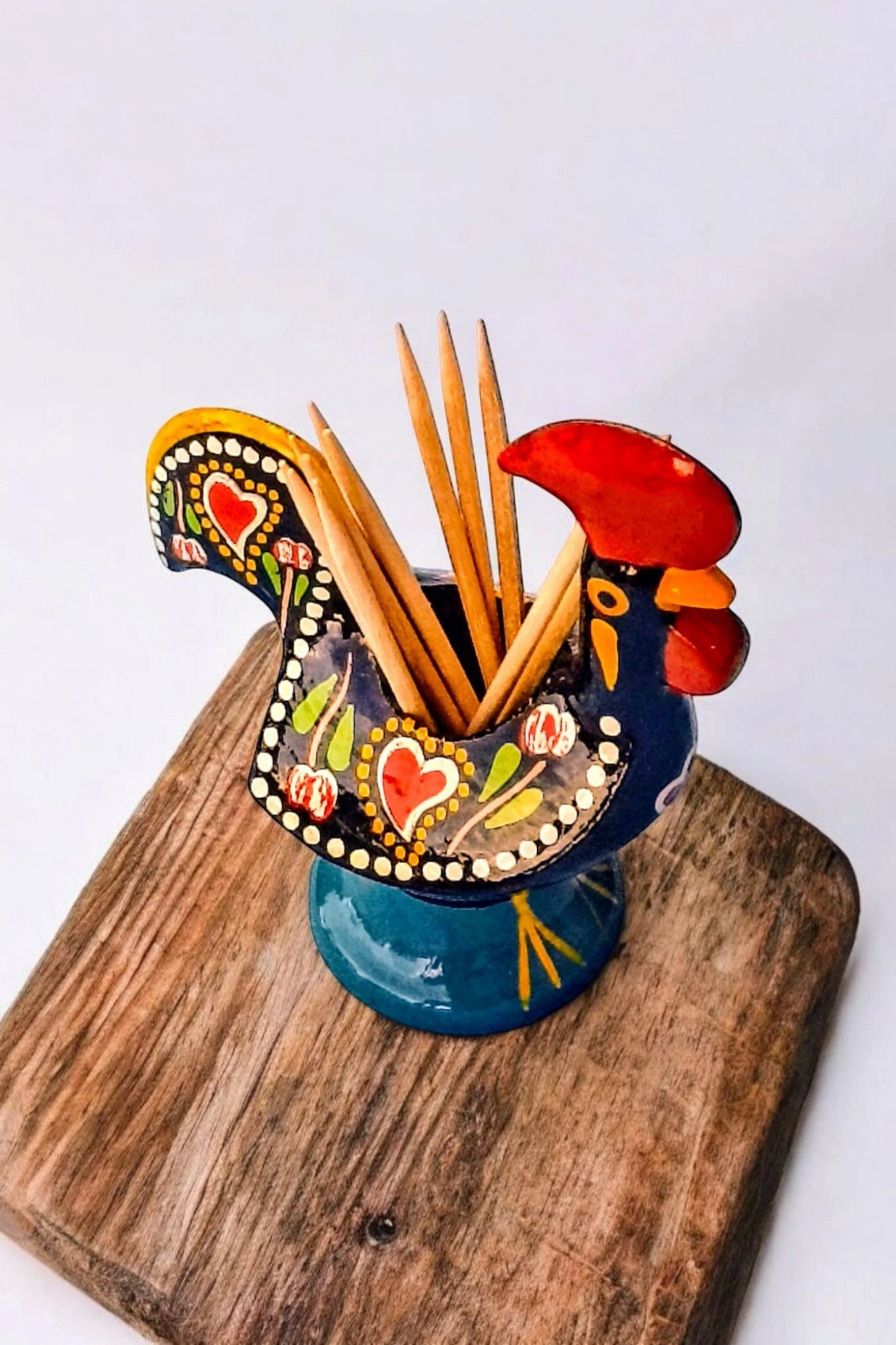 Portugese Rooster Straw Hat – photo 2
